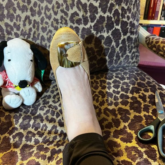 EUC Stuart Weitzman Tan Wedges Sz 9 - Picture 9 of 9